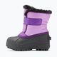 Juniorské sněhule Sorel Snow Commander gumdrop/purple violet 8
