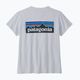 Dámské trekingové tričko Patagonia P-6 Logo Responsibili-Tee white 4