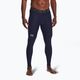 Pánské fitness  legíny Under Armour HeatGear midnight navy/white