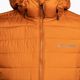Pánská péřová bunda Columbia Powder Lite Anorak oranžovo-černá 3
