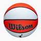 Dětský basketbalový míč   Wilson WNBA Authentic Series Outdoor orange/white velikost 5 4