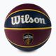Basketbalový míč Wilson NBA Team Tribute Cleveland Cavaliers, tmavě modrý WTB1300XBCLE