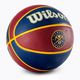 Basketbalový míč Wilson NBA Team Tribute Denver Nuggets, tmavě modrý WTB1300XBDEN 2