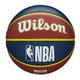 Basketbalový míč Wilson NBA Team Tribute Denver Nuggets, tmavě modrý WTB1300XBDEN 3