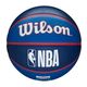 Wilson NBA Team Tribute Philadelphia 76ers basketbalový míč modrý WTB1300XBPHI 3