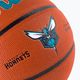 Wilson NBA Team Alliance Charlotte Hornets basketbalový míč hnědý WTB3100XBCHA 3