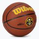 Wilson NBA Team Alliance Denver Nuggets basketbalový míč hnědý WTB3100XBDEN 2