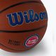 Wilson NBA Team Alliance Detroit Pistons basketbalový míč hnědý WTB3100XBDET 3
