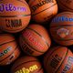 Wilson NBA Team Alliance Golden State Warriors basketbalový míč hnědý WTB3100XBGOL 4