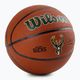 Wilson NBA Team Alliance Milwaukee Bucks basketbalový míč hnědý WTB3100XBMIL 2