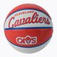 Wilson NBA Team Retro Mini Cleveland Cavaliers Basketbalový míč červený WTB3200XBCLE
