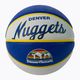 Wilson NBA Team Retro Mini Denver Nuggets basketbal modrý WTB3200XBDEN