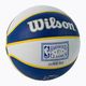 Basketbalový míč Wilson NBA Team Retro Mini Golden State Warriors, tmavě modrý WTB3200XBGOL 2