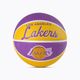 Wilson NBA Team Retro Mini Los Angeles Lakers basketbal fialový WTB3200XBLAL