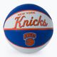 Wilson NBA Team Retro Mini Basketball New York Knicks modrá WTB3200XBNYK