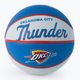 Wilson NBA Team Retro Mini Basketball Oklahoma City Thunder modrý WTB3200XBOKC