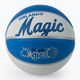 Mini basketbal Wilson NBA Team Retro Mini Orlando Magic modrá WTB3200XBORL 2