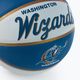 Wilson NBA Team Retro Mini Basketball Washington Wizards modrý WTB3200XBWAS 3