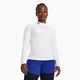 Dámské tričko Longsleeve Under Armour Authentics CG Mockneck white/black