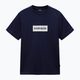 Pánské tričko Napapijri S-Box Logo blu marine