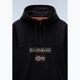 Pánská mikina Napapijri Burgee Half Zip Hooded 2.0 černá 041 7