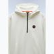 Pánská mikina Napapijri B-Badge Half Zip Hooded white heron 7