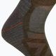 Smartwool Hike Light Cushion Crew hnědé trekové ponožky SW001614D11 4