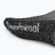 Trekingové ponožky Smartwool Classic Hike Extra Cushion Crew černo-šedé SW0131000011 4