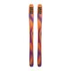 Salomon QST 98 + Skins reef waters/flame orange/royal purple sjezdové lyže 2