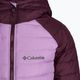 Dětská péřová bunda Columbia Powder Lite s kapucí gumdrop/marionberry 3