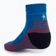 Trekingové ponožky Smartwool Hike Light Cushion Ankle modro-oranžové SW001611E18 2