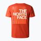 Pánské trekingové tričko The North Face Foundation Graphic orange NF0A55EFLV41 2