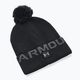 Under Armour pánská zimní čepice Ua Halftime Fleece Pom black 1373093 4