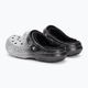 Žabky Crocs Classic Glitter Lined Clog black/silver 4