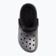 Žabky Crocs Classic Glitter Lined Clog black/silver 7