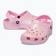 Dětské nazouváky   Crocs Classic Glitter Clog flamingo 11