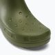 Crocs Classic Rain Boot army green pánské nazouváky 7