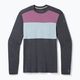 Pánské termo tričko longsleeve  Smartwool Thermal Merino Baselayer Colorblock Crew Boxed charcoal 3