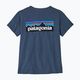 Dámské trekingové tričko Patagonia P-6 Logo Responsibili-Tee utility blue 4
