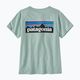 Dámské trekingové tričko Patagonia P-6 Logo Responsibili-Tee wispy green 4