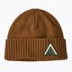 Zimní čepice Patagonia Brodeo Beanie dawn tracks patch/shelter brown