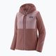 Dámská softshellová bunda Patagonia R2 CrossStrata Hoody dulse mauve 3