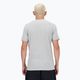 Pánské tričko  New Balance Stacked Logo athletic grey 4
