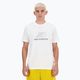 Pánské tričko New Balance Graphic V Flying T-shirt white