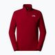 Pánská mikina  The North Face 100 Glacier 1/4 Zip garnet red