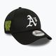 Pánská kšiltovka  New Era Patch 9Forty Oakland Athletics black 2