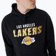 Pánská mikina New Era Team Script OS Hoody Los Angeles Lakers black 4