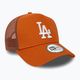 Pánská kšiltovka  New Era League Essential Trucker Los Angeles Dodgers med brown 3