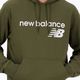 Pánská mikina New Balance Core Fleece Hoodie dark moss 4