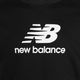 Pánská mikina New Balance Stacked Logo French Terry Crew black 7
